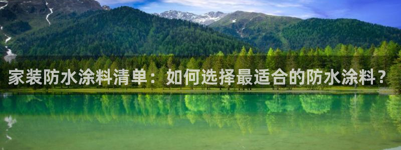 和记国际电讯市值：家装防水涂料清单：如何选择最适合的防水涂料？